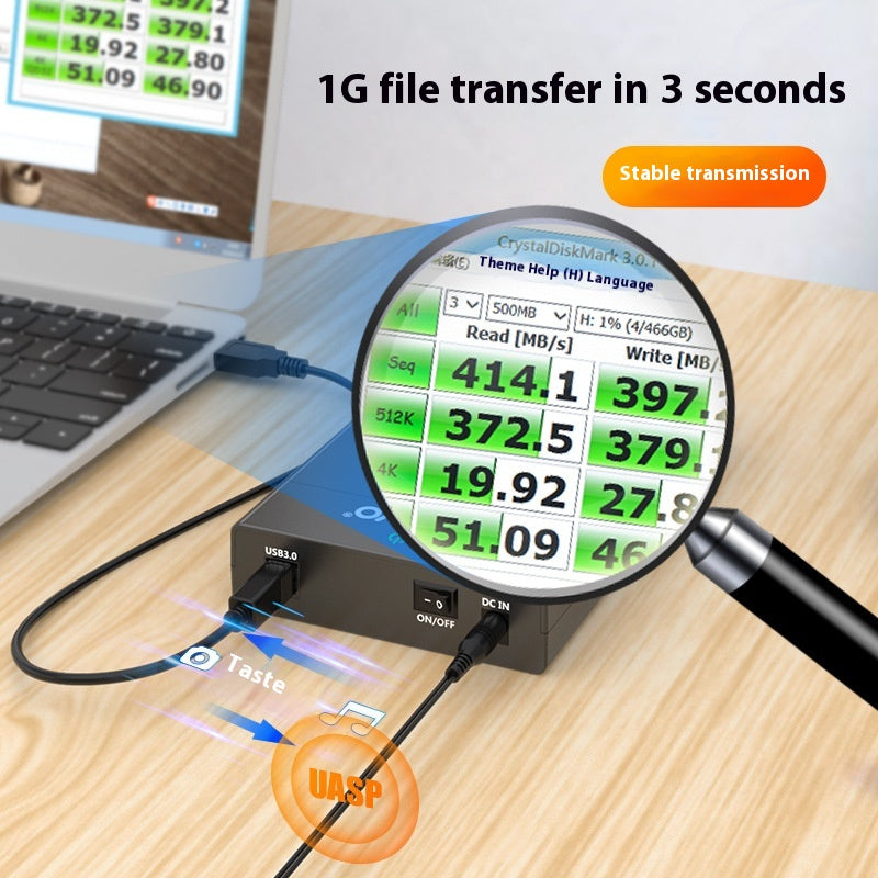 Interface USB SATA Boîte de disque dur série