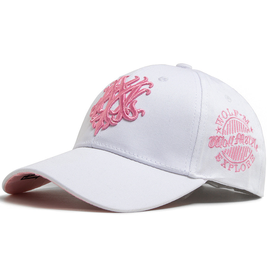 Casquette de baseball brodée 3D pour hommes Wolf Totem