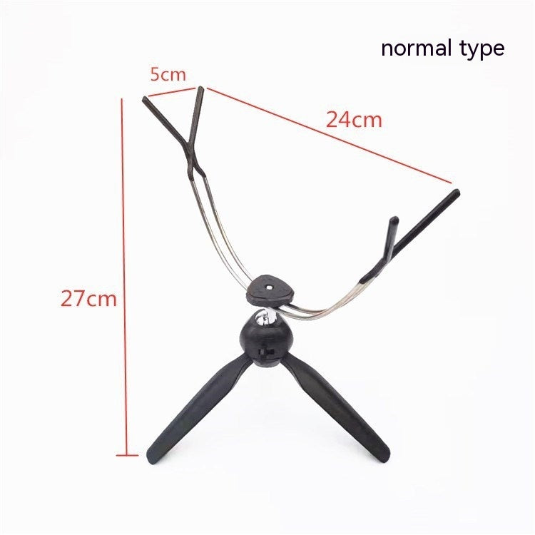 Double-headed folding ice fishing bracket Fishing tackle