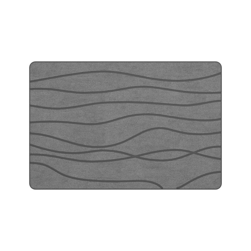 Tapis de sol de terre diatomées antidérapant à séchage rapide