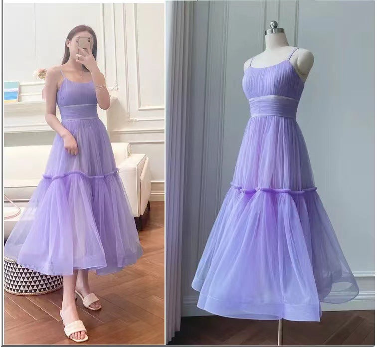 Robe de soirée en coton pour fête d'anniversaire
