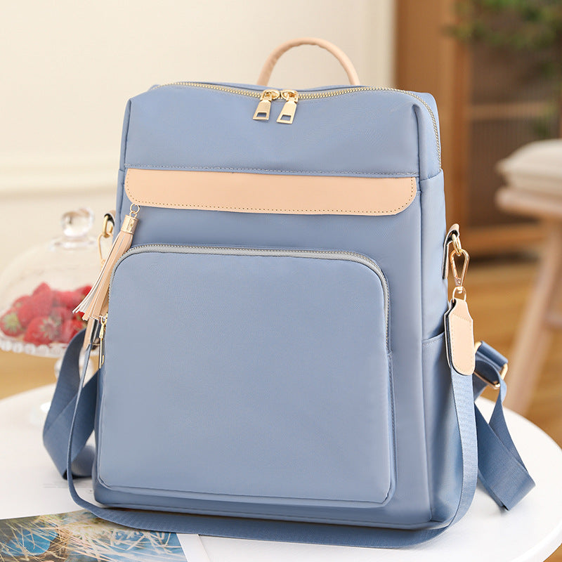 Sac à dos en nylon antivol occasionnel à double usage