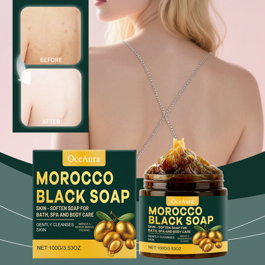 Nettoyage de bain savon noir 1 00g 1 boîte