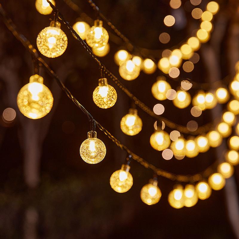 Chaîne de lumière Patio à LED de Noël