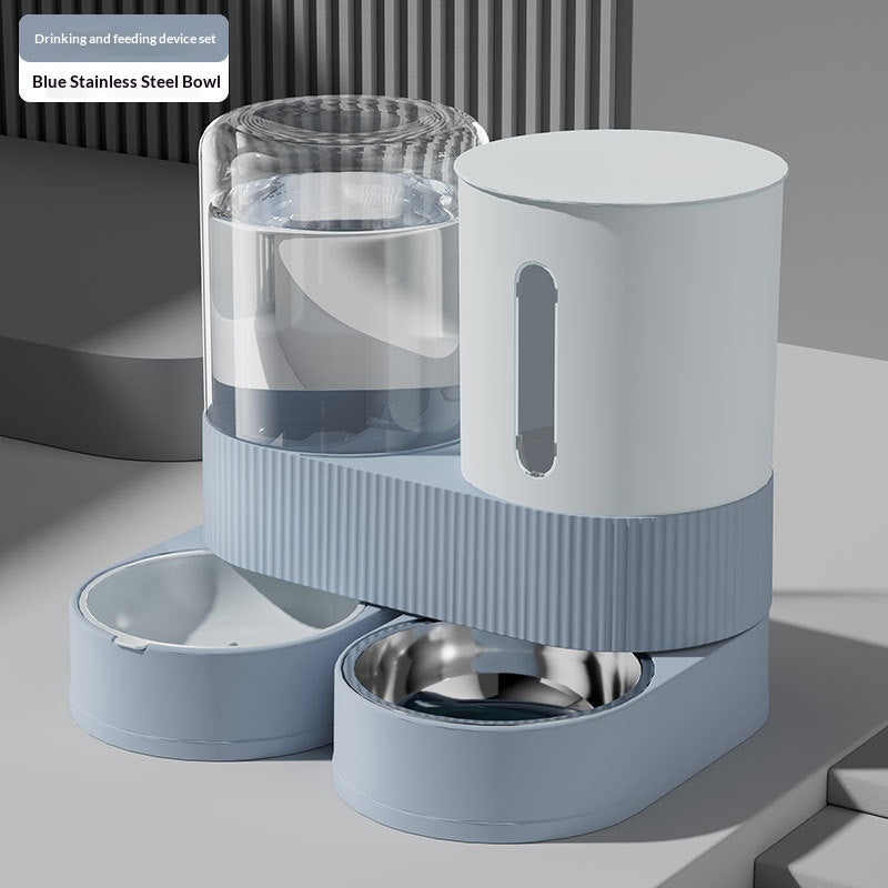 Distributeur automatique d'eau et de nourriture pour animaux de compagnie
