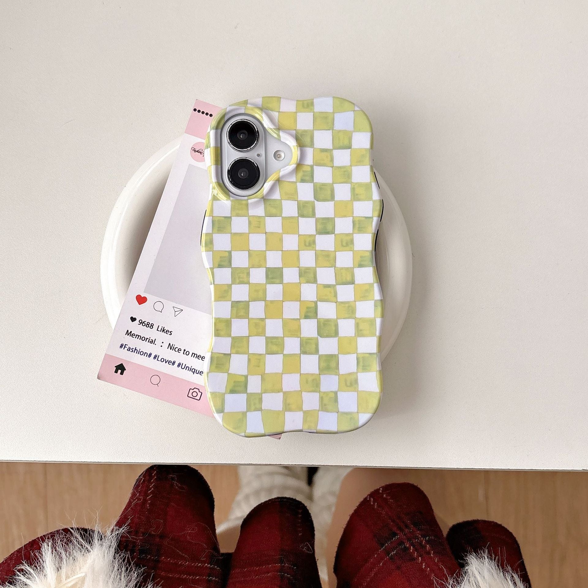 SummerSmall Plaid Compatible avec le cas Philin Wave