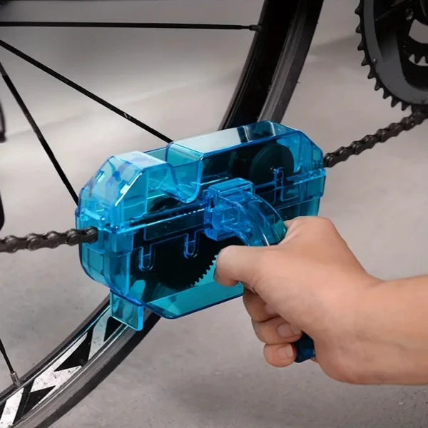 Brosse à chaîne 3D - Protégez votre chaîne de vélo MTB avec outil de lavage facile et huile A