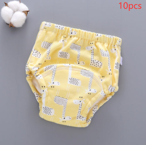 Pantalons d'entraînement pour bébés Lavable Couverture de couche de gaze 6 couches
