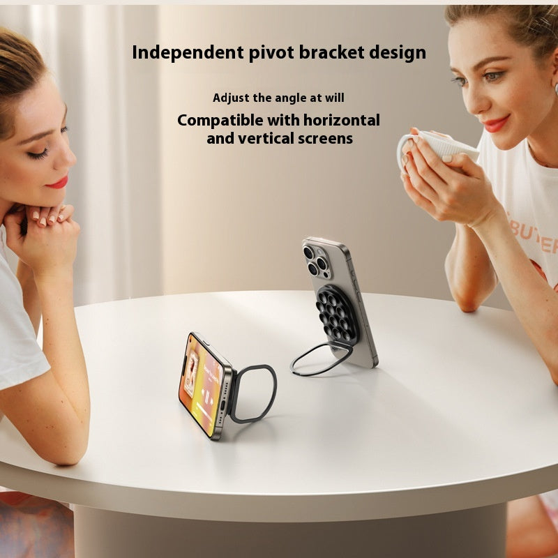 Support de téléphone magnétique Silica Gel Sucker