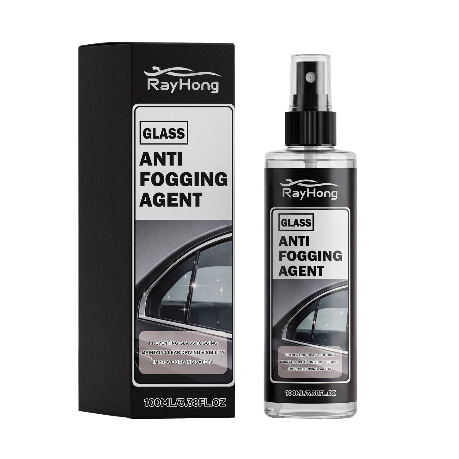 Agent anti-fogging en verre
