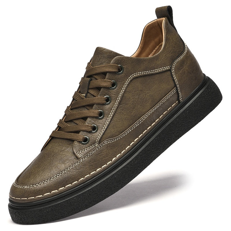 Chaussures homme d'automne avec un ascenseur de talon caché
