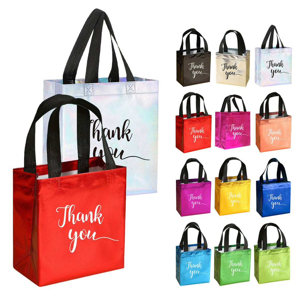 Décorations de fête et accessoires - Sacs cadeaux 24-Pack Merci – Sacs cadeaux de fête en Pl