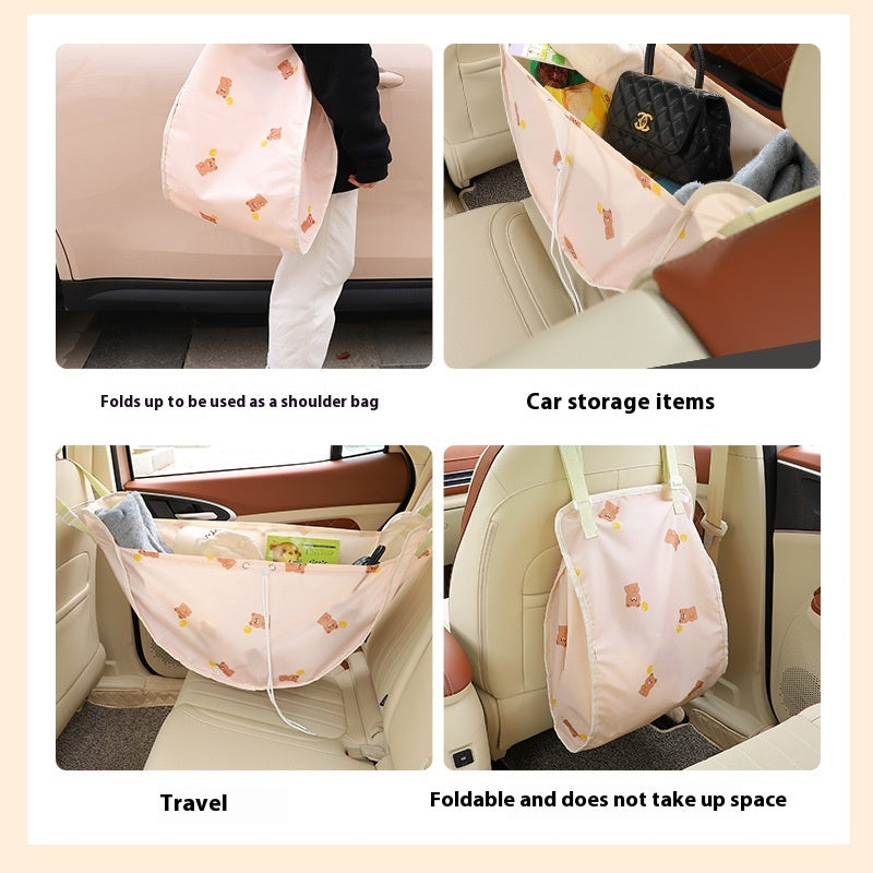 Sac de rangement arrière multifonctionnel monté sur voiture