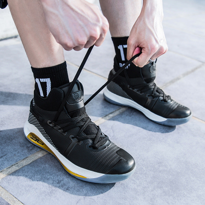 Automne Basketball Chaussures Hommes Combat Ciment Nail Chaussures Rubber Sole Combat Bottes Youth Plus