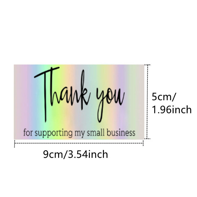 50 Feuillespack Laser carte cadeau holographique cadeau de salutation