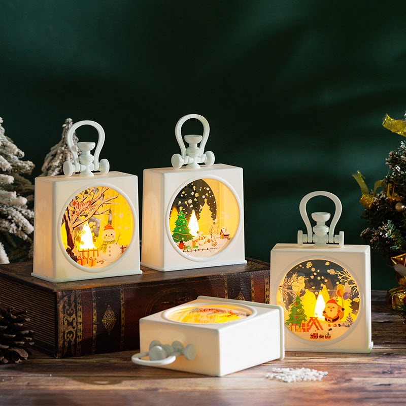 Décorations de Noël Boîte Cadeau Portable pour Enfants Creative