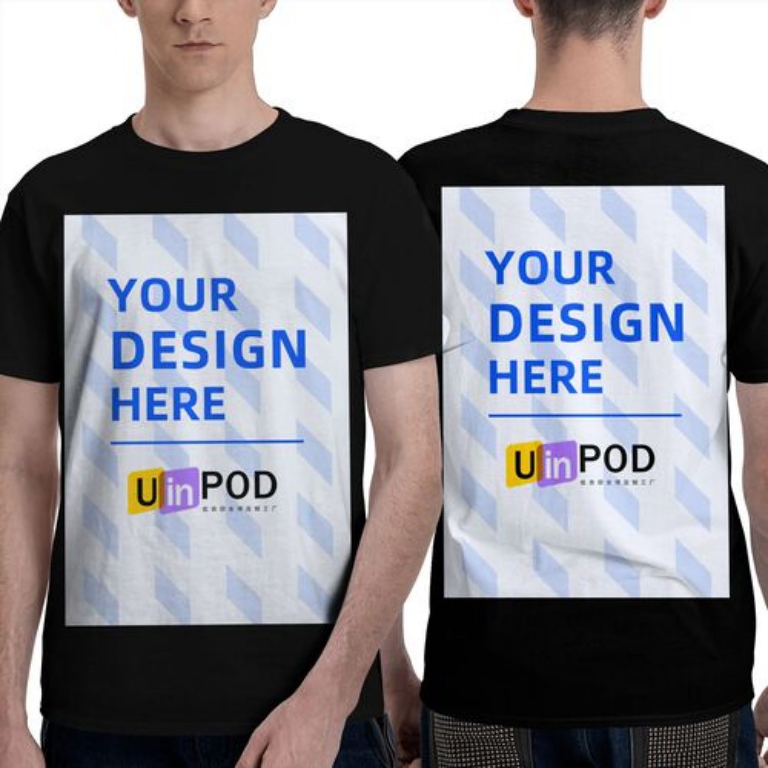 Mexique Hommes Polyester Col d'équipage T-shirt manches courtes réversible