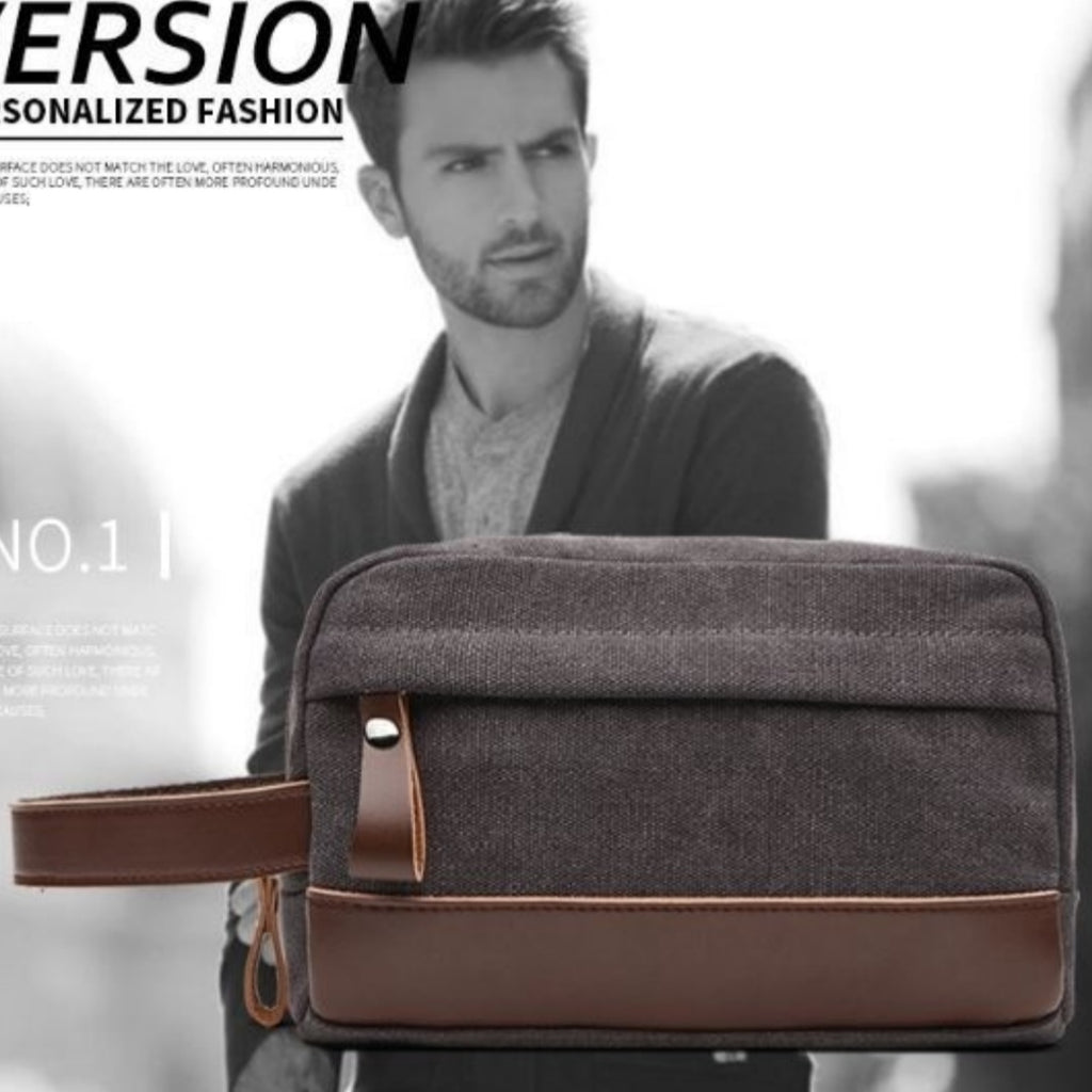 Rétro Toilettes en Toile Portable et Changer de Purse