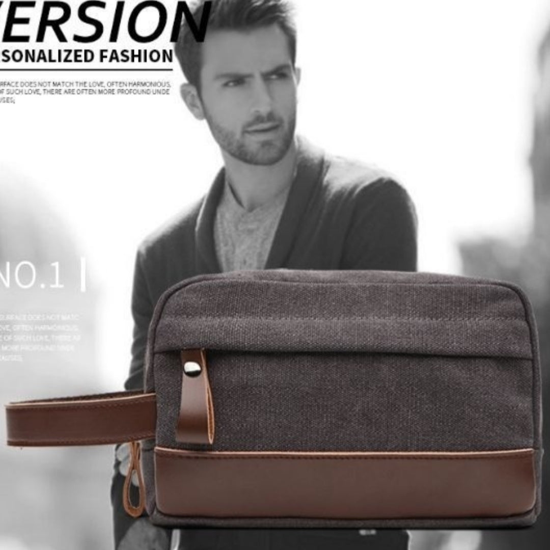 Rétro Toilettes en Toile Portable et Changer de Purse