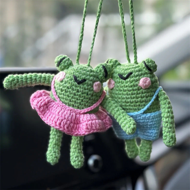 Pendentif de voiture pour animaux quirky à la main