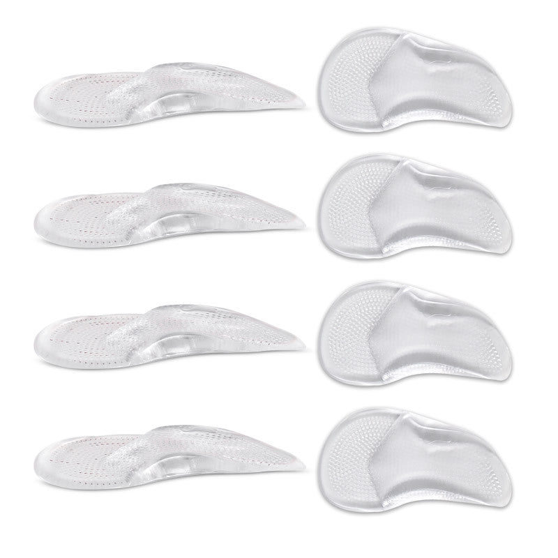 Transparent Soft Arch Support Correction Pied plat Pes Cavus Semelle Orthopédique