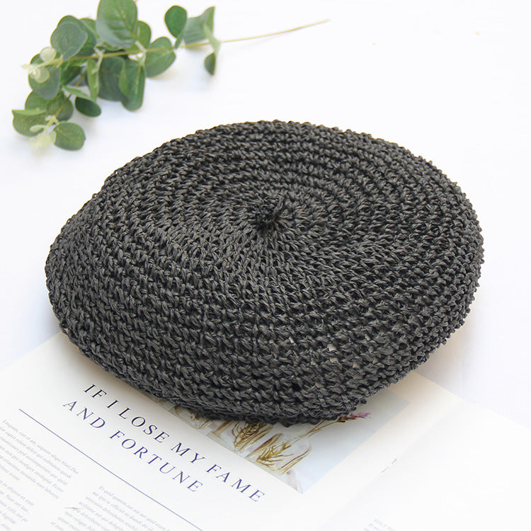 Chapeau Cloche d'été vintage pour femmes