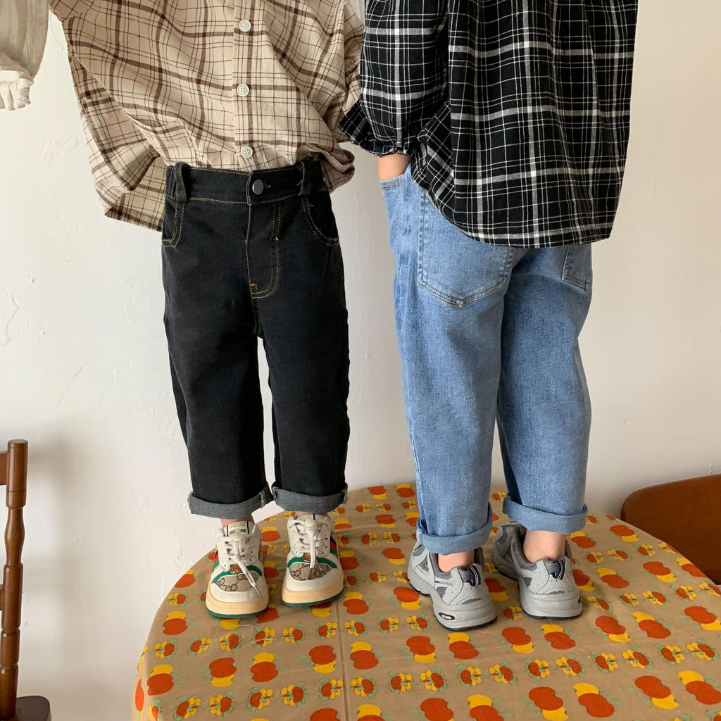 Jeans stretch garçons et filles bébé