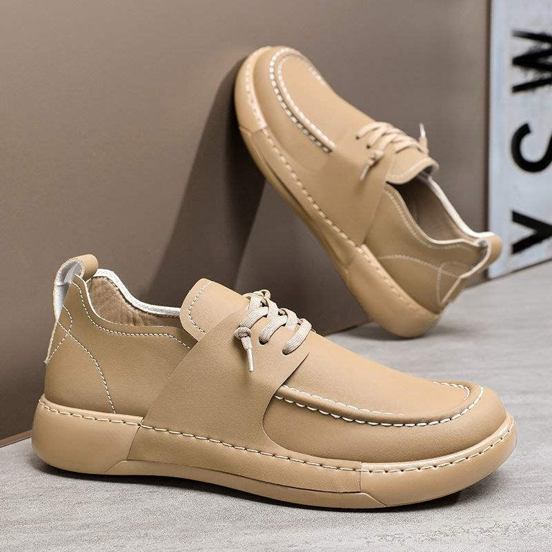 Printemps Arrivée Soft-soled Respirant Business Chaussures en cuir Hommes Chaussures Casual
