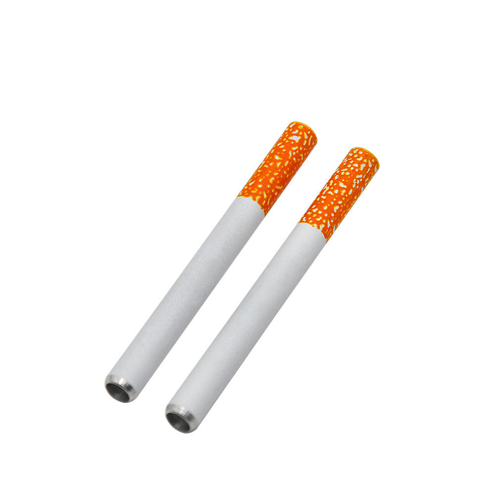 78-80mm Cigarette en forme de tube de fumée aluminium lavable et un filtre portable