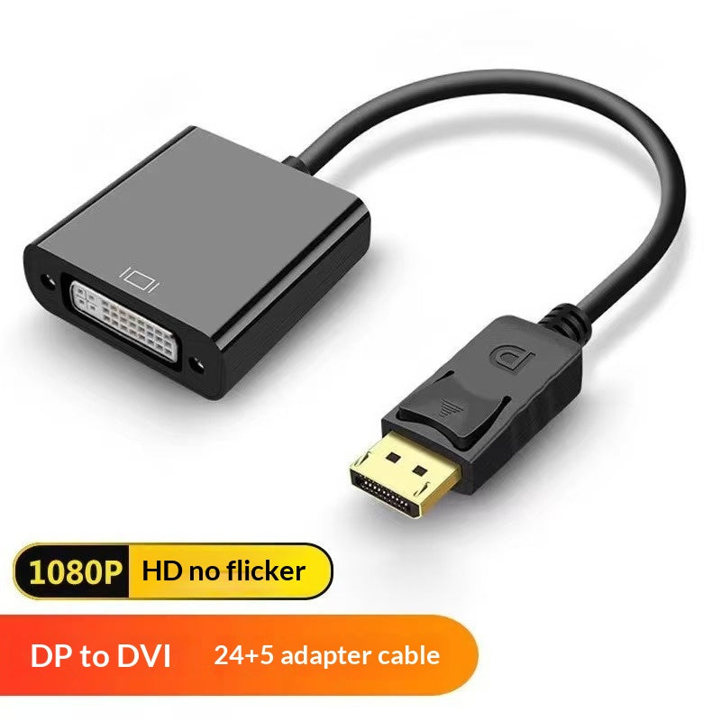Câble d'adaptateur vidéo haute définition DP à DVI 241