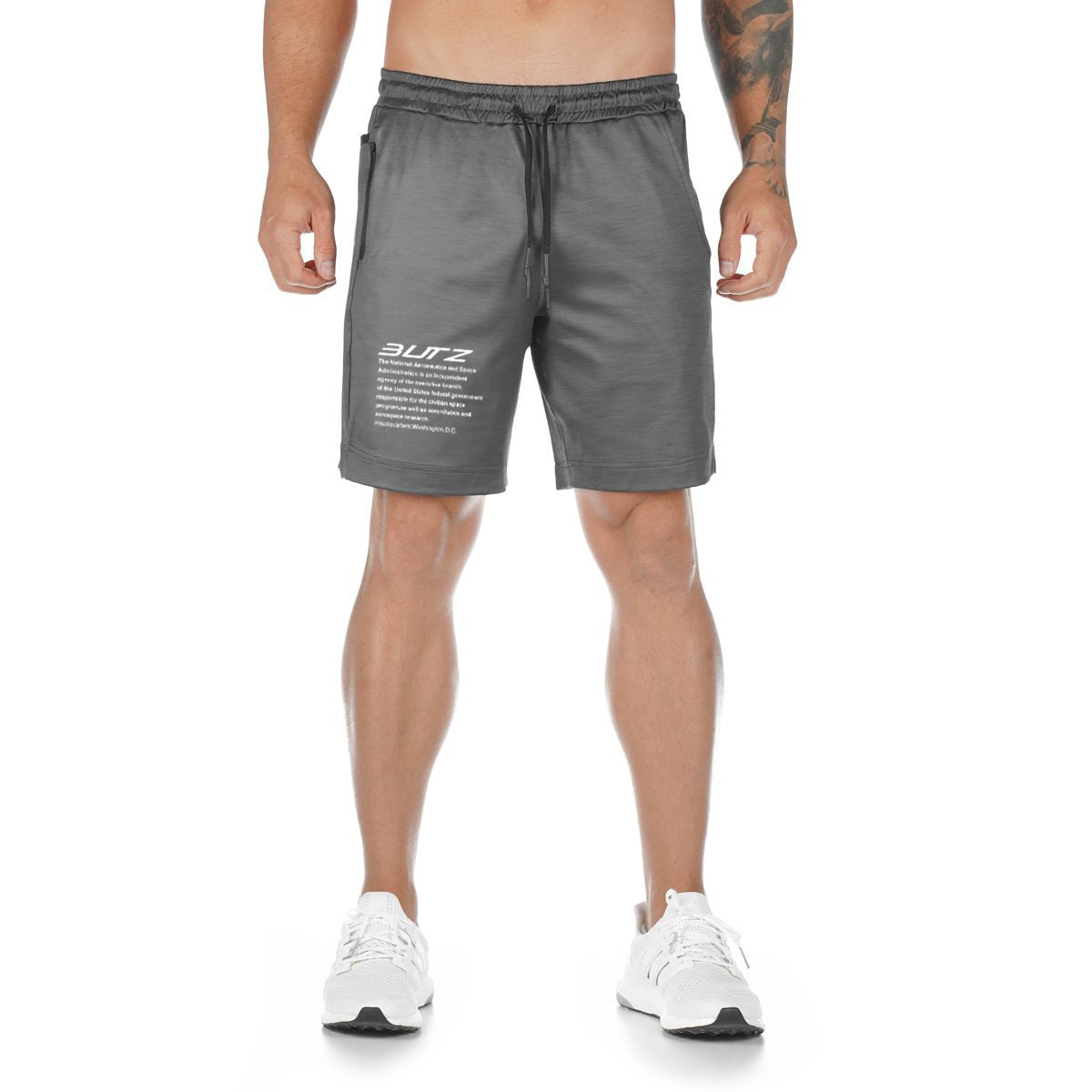 Entraînement musculaire Frères Fitness Short Fitness Sports Courir Respirant Slim Fit