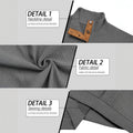 Sweat-shirt de printemps & automne couleur solide Jacquard