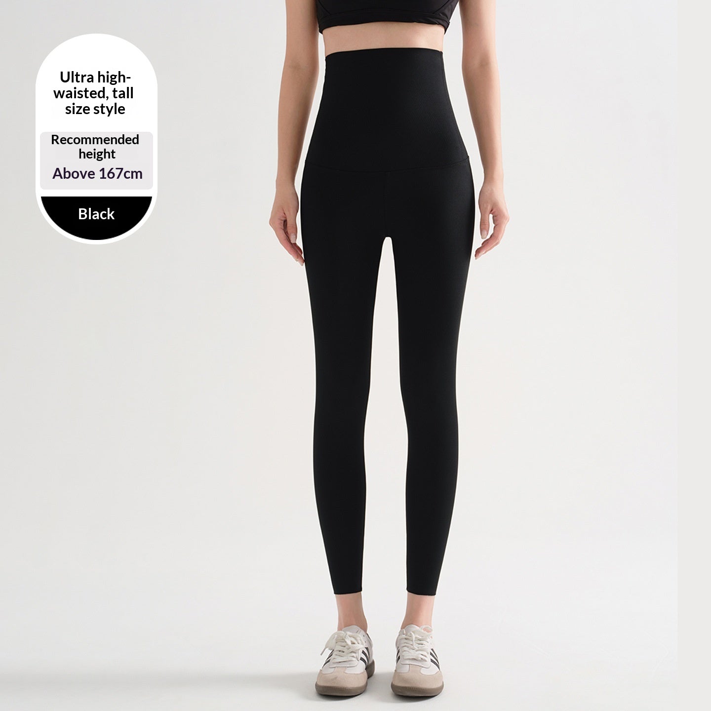 Pantalon de fitness de fitness de tummy-control élevé