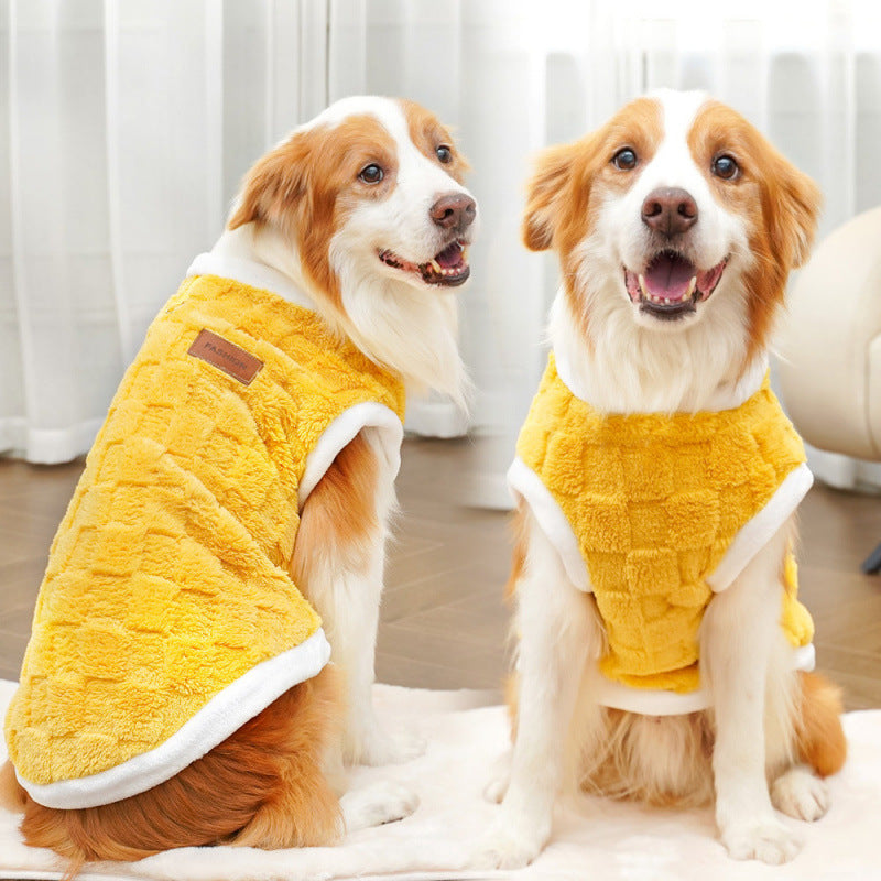 Vêtements de coton d'hiver d'automne pour animaux de compagnie