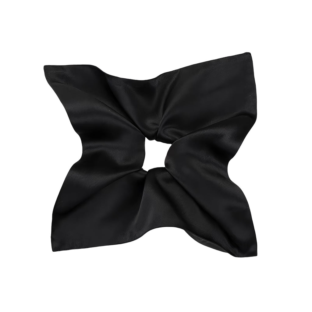 Anneau carré de cheveux Modèle de vent Accessoires de cheveux Couleur solide