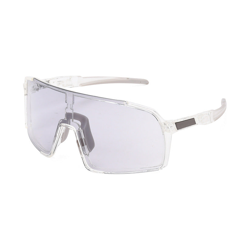 Lunettes de cyclisme européennes et américaines à changement de couleur