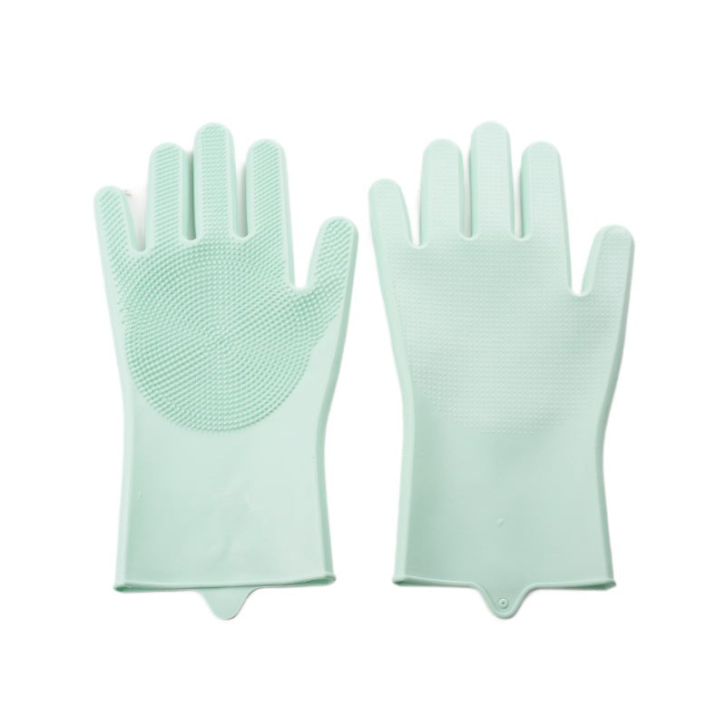 Gants de bain portatifs pour animaux domestiques anti-rayure et anti-Bite