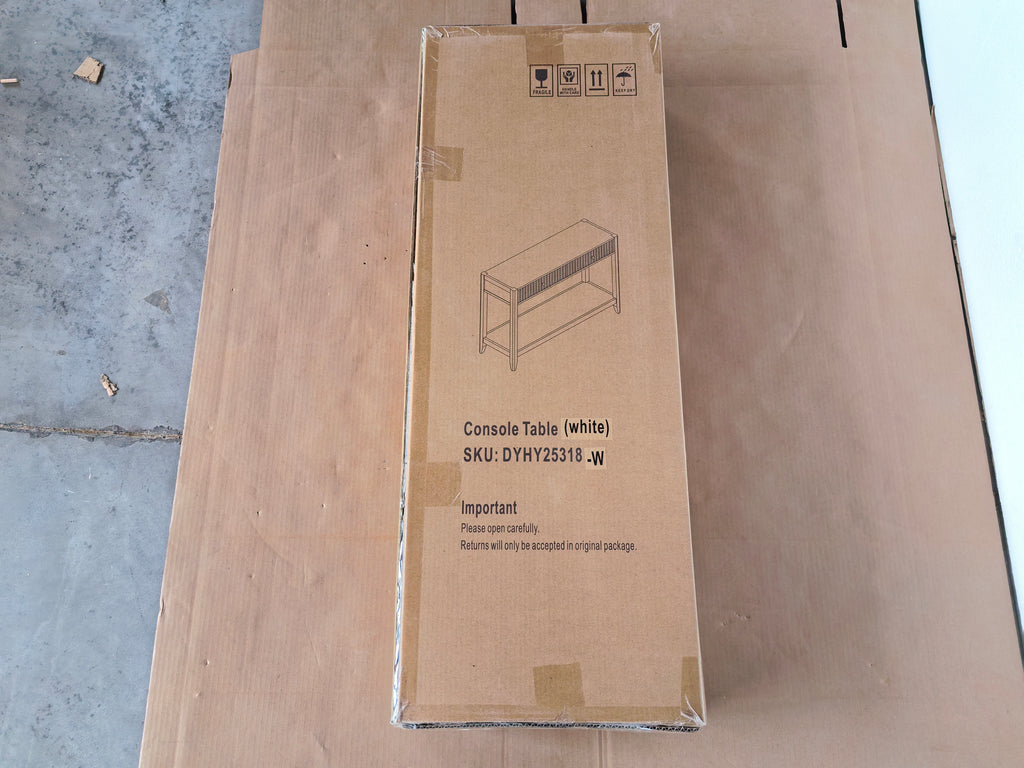 Table de console de 29,53" avec tiroirs