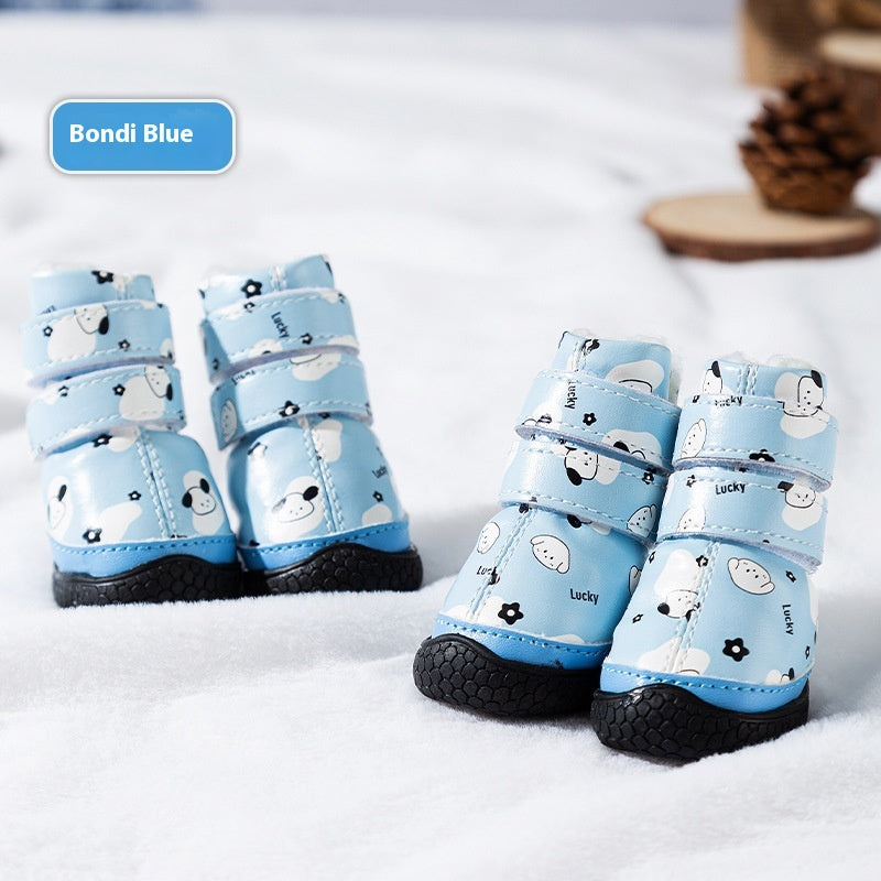 Chaussures en coton d'animaux de compagnie résistant à l'usure
