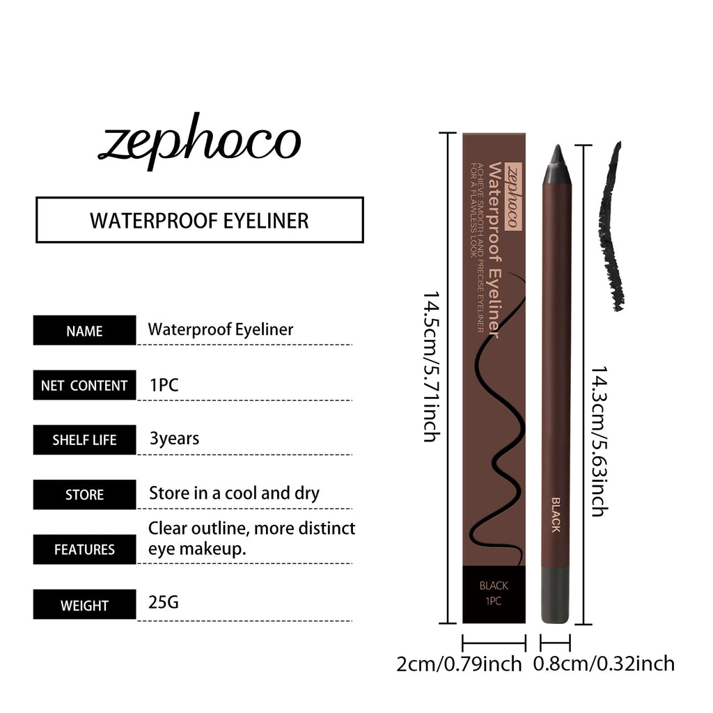 Eyeliner stylo imperméable noir 1pc1box