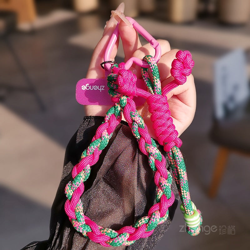 Cotton Chanel-style Personalized Hand-wnitted Lanyard