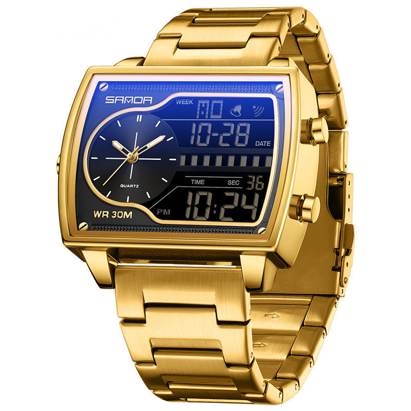 Montres électroniques multifonctionnelles pour hommes