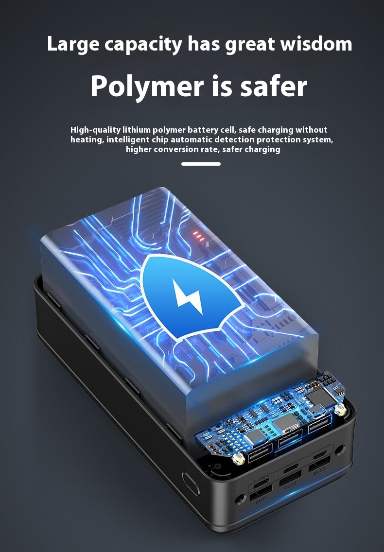 Large capacity outdoor mobile power supply
