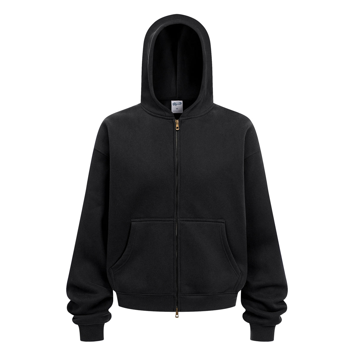 Short and relaxed unisex cardigan jacket