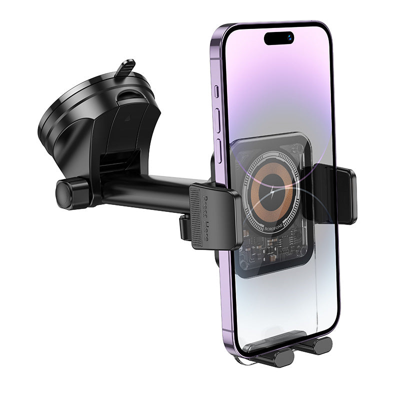 Voiture Mobile Téléphone Bracket magnétique sans fil charge rapide Dashboard fixe support anti-shake