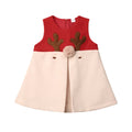 Veste de laine polyvalente des filles avec une impression de Noël