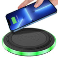Chargeur de téléphone sans fil ultra-mince de bureau 10W