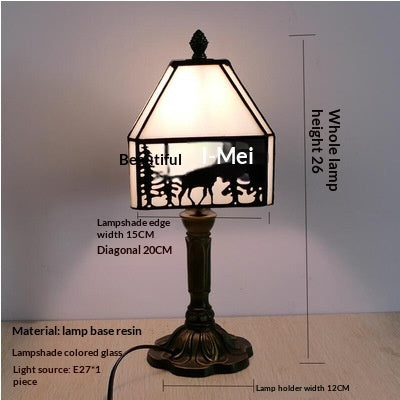 Modern Minimalist Bedside Creative Lampe de table d'art élégant