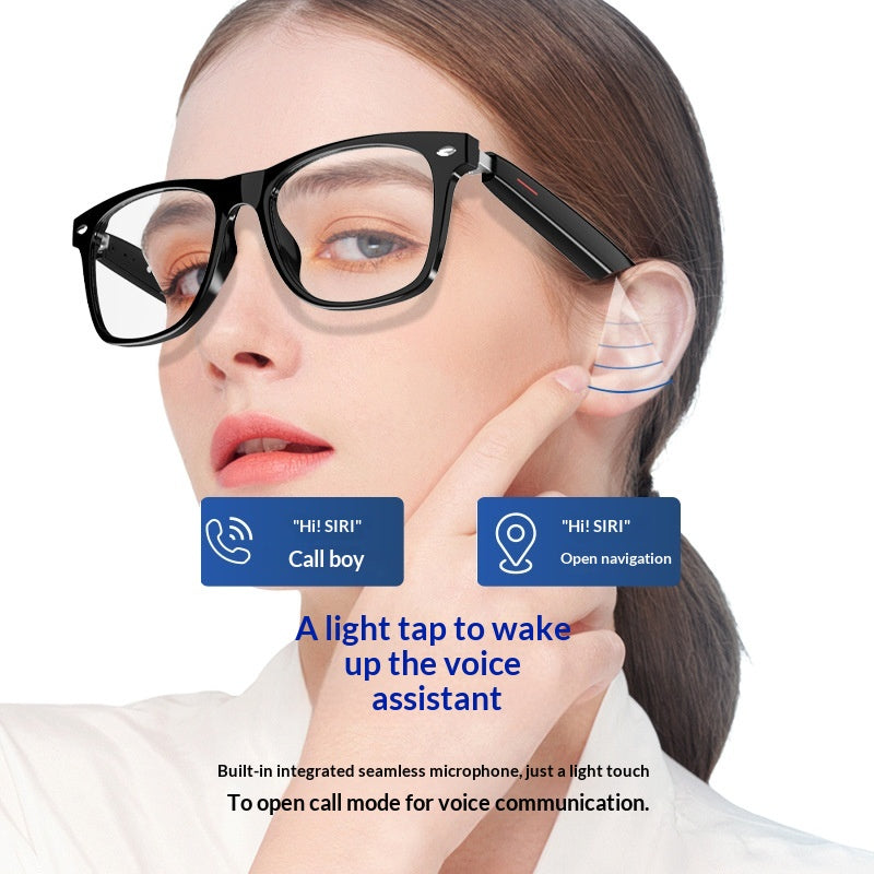 Bluetooth Longue durée de vie de la batterie Multi-Functional Blue Light Blocking Call Glasses