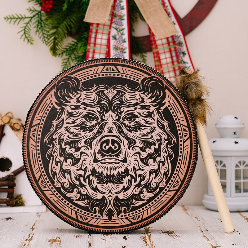 Arbre de vie Shaman Drum Drum Sibérie Drum Artisanat à la main Cadeau Shaman
